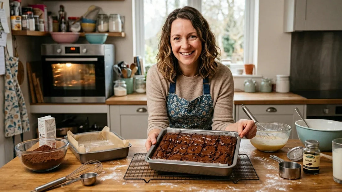 A chef made the perfect chocolate tray bake recipe
