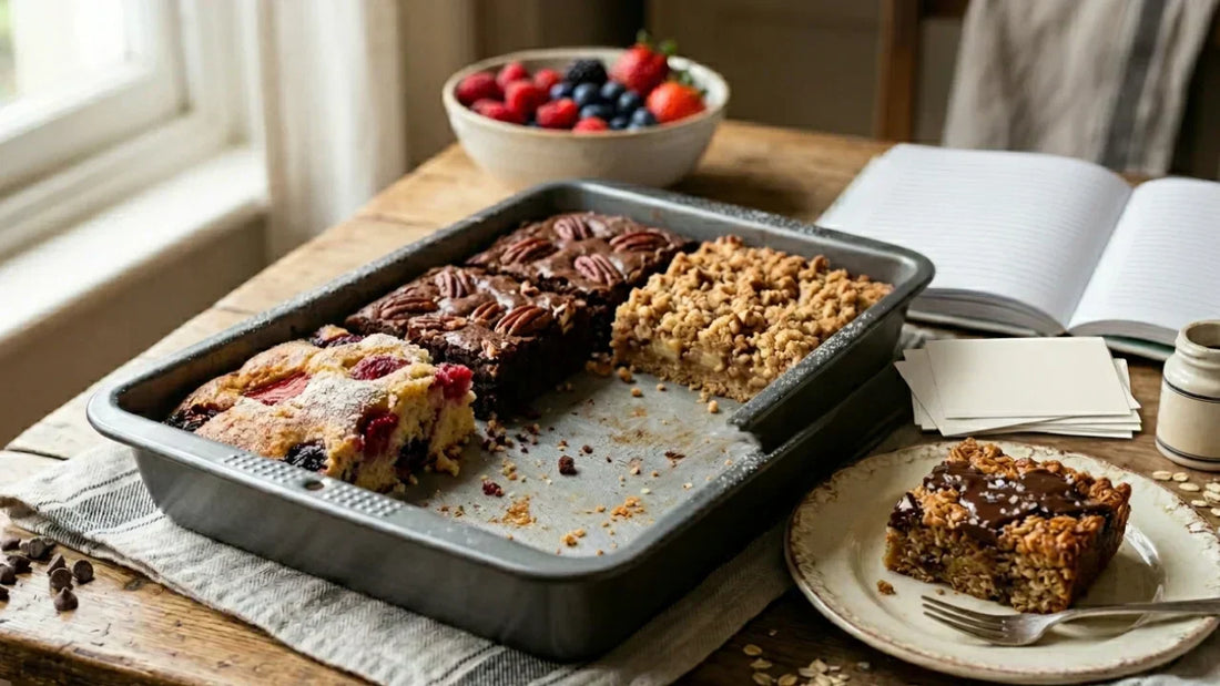 Sweet Tray Bake Recipes