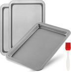 ThingsPlus Baking Trays for Oven Non Stick set of 3